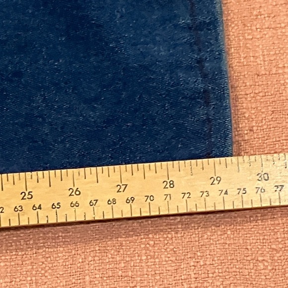 Vintage Wrangler W35L29.25 Men's Blue Bootcut Jeans - Picture 9 of 16